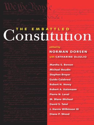 cover image of The Embattled Constitution